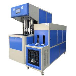 Automatic bottle blowing machine pet small one out four blow molding machine fully automatic plastic semi-automatic bottle blowing machine