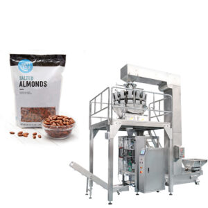 Multihead weigher fully auto vertical food granule bean seed rice dry fruit filling packaging machine