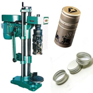 semi-auto manual aluminum wine screw cap ropp capper small pet sealing twist off whiskey glass bottle capping machine